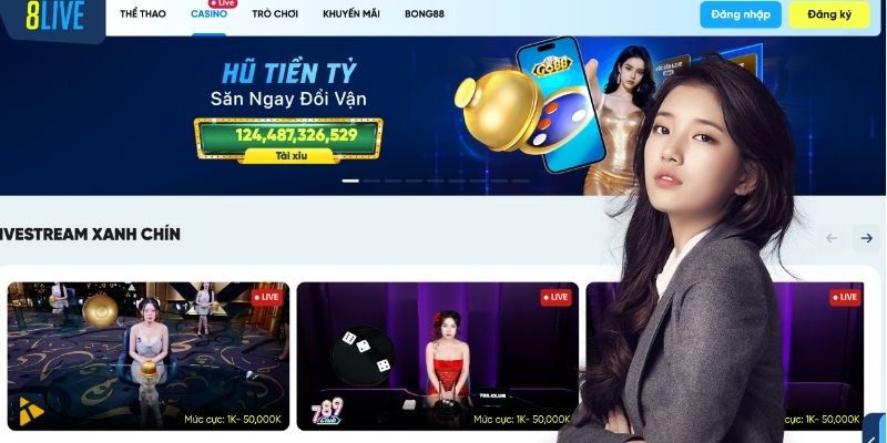Review 8LIVE - Nền Tảng Giải Trí Đẳng Cấp Với Nhiều Ưu Đãi